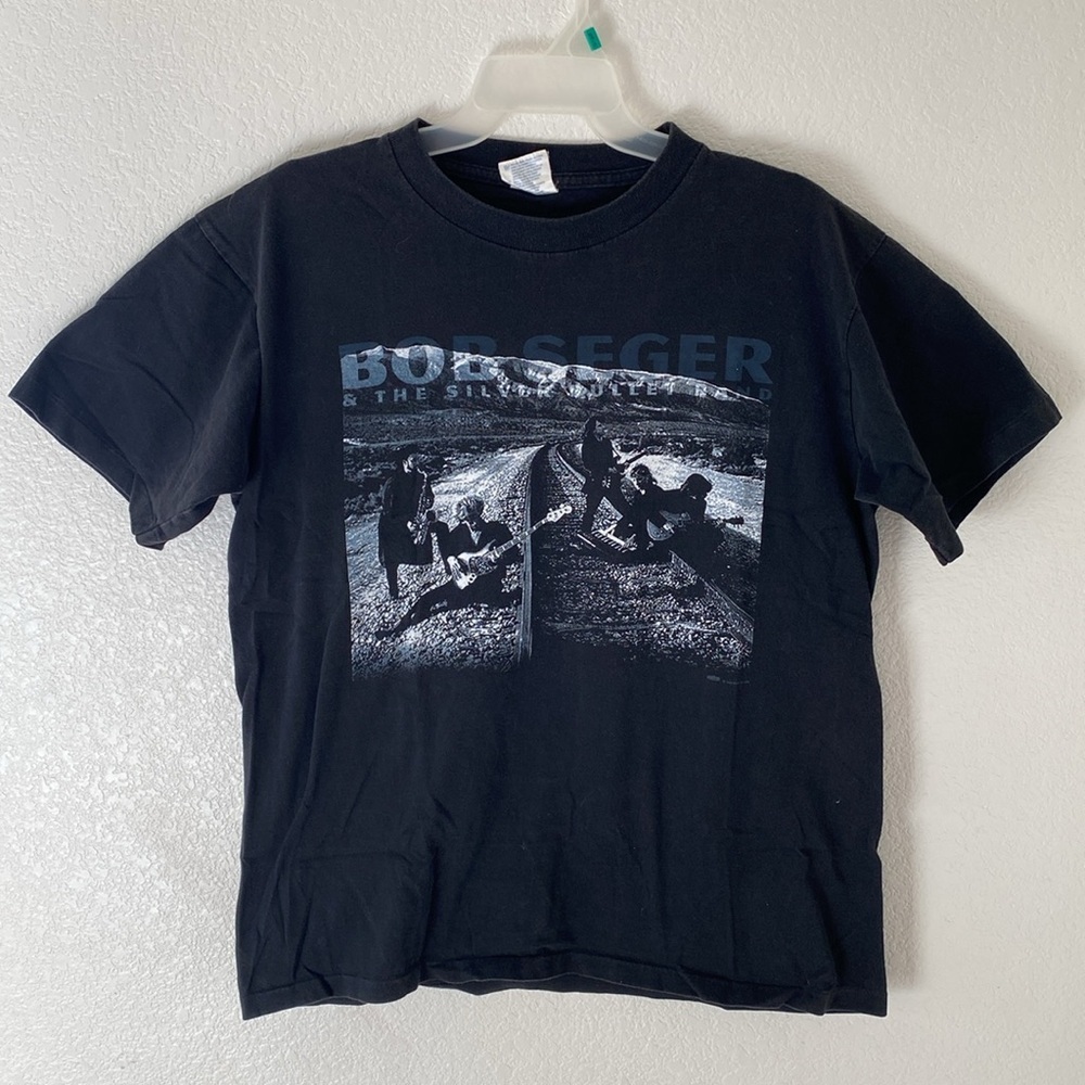 BOB SEGER & The Silver Bullet Band 1996 Vintage Tour T Shirt Size L